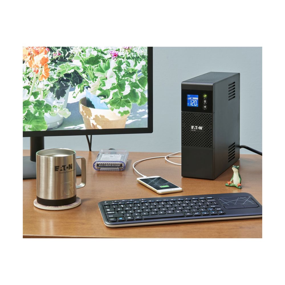 Eaton 5S 5S700LCD 700VA / 420W 120V Line-interactive Tower UPS