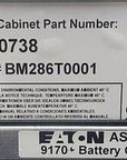 Eaton Powerware 9170+ 12-Slot Battery Cabinet Enclosure