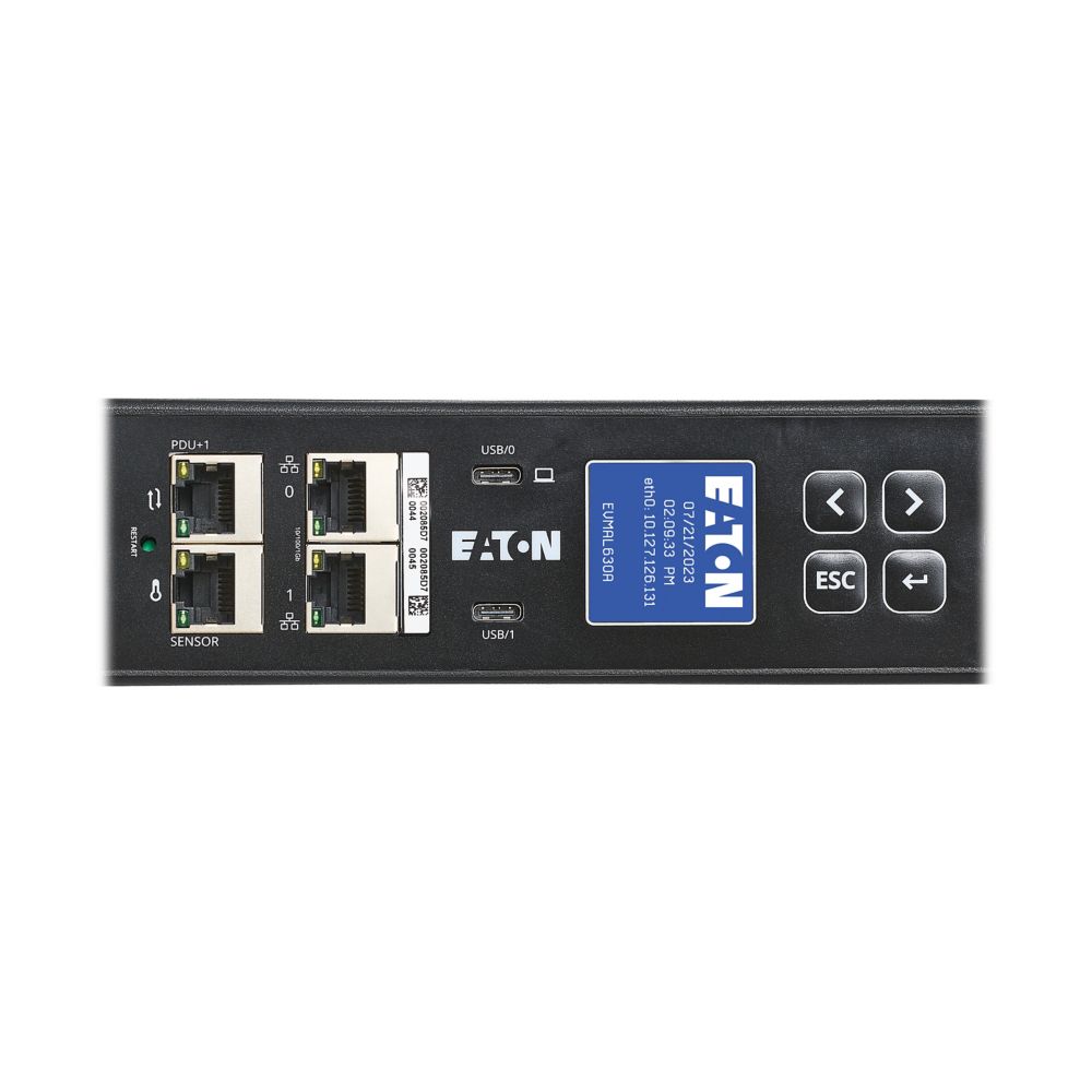 Eaton G4 208V Single Phase Managed Rack PDU (EVMAL630A)