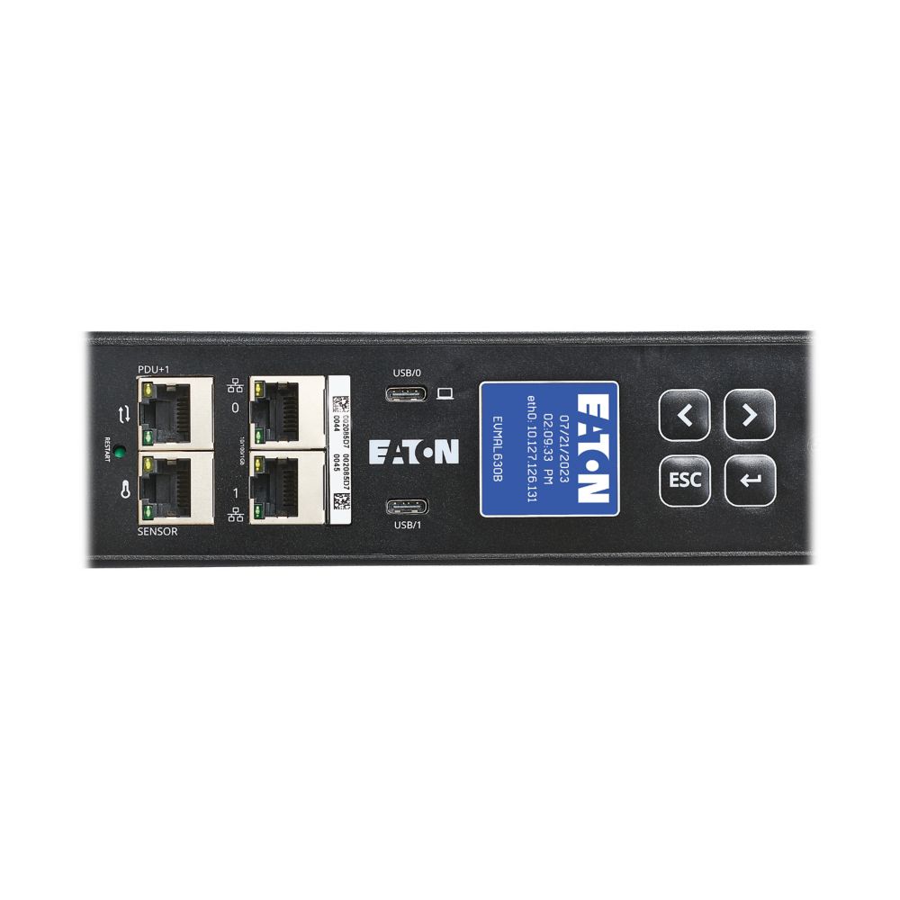 Eaton G4 208V Single Phase Managed Rack PDU (EVMAL630B)