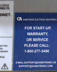 Gamatronic Power+ SA 10kVA/8kW 208/120V 3 Phase UPS & Battery Cabinet (10110033G-PPSAGE)