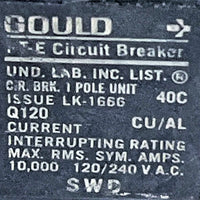 Gould Circuit Breaker 
