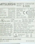 Mitsubishi S-N35 60A 3 Pole Magnetic Contactor