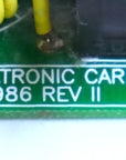 Gamatronic UPS 10kVA 3/3 GE PN Card PC986 REV II RS232 REI Board