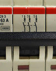 ABB S283-Z63A 3 Pole Breaker (A20151110031112)