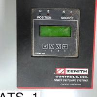 Zenith 400A 480V Automatic Transfer Switch (V-1752)