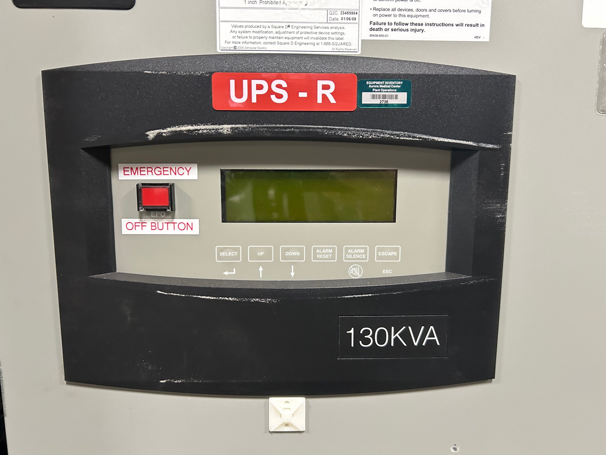 Liebert NPower 130kVA 480V 3 Phase UPS (37SA130AAC6EA26)
