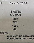 Liebert Maintenance Bypass 208V (37MB1300CC61P)
