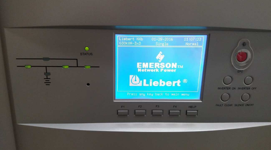 Liebert NX 30kVA / 24kW 3-Phase UPS Battery Backup System (38SA030C0CHJ)