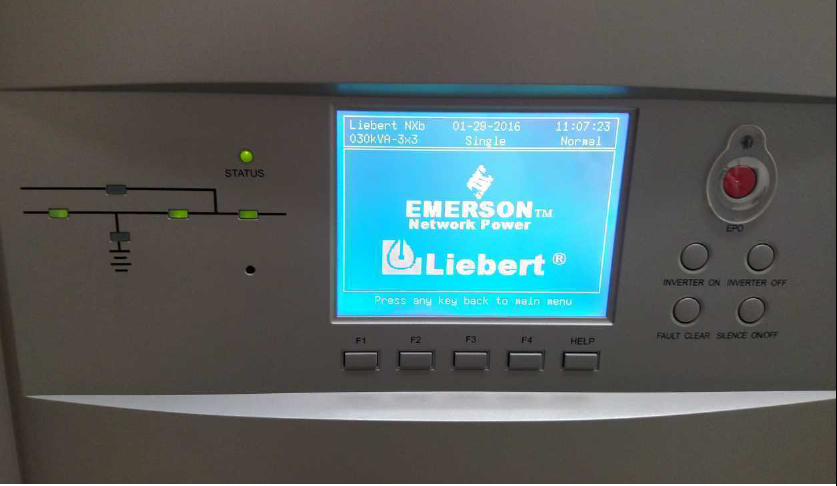 Liebert NX 30kVA / 24kW 3-Phase UPS Battery Backup System
