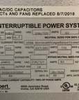 Liebert NX 30kVA / 24kW 3-Phase UPS Battery Backup System (38SA030C0CHJ)