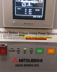 Mitsubishi 2033G Series 30kVA / 24kW 208V 3Ph UPS System (UP2033G-A303SU-2)