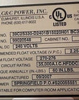 Battery Cabinet