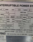 Liebert S3 12kVA 208V 3 Phase UPS (U1CC012CGGF00Z1)