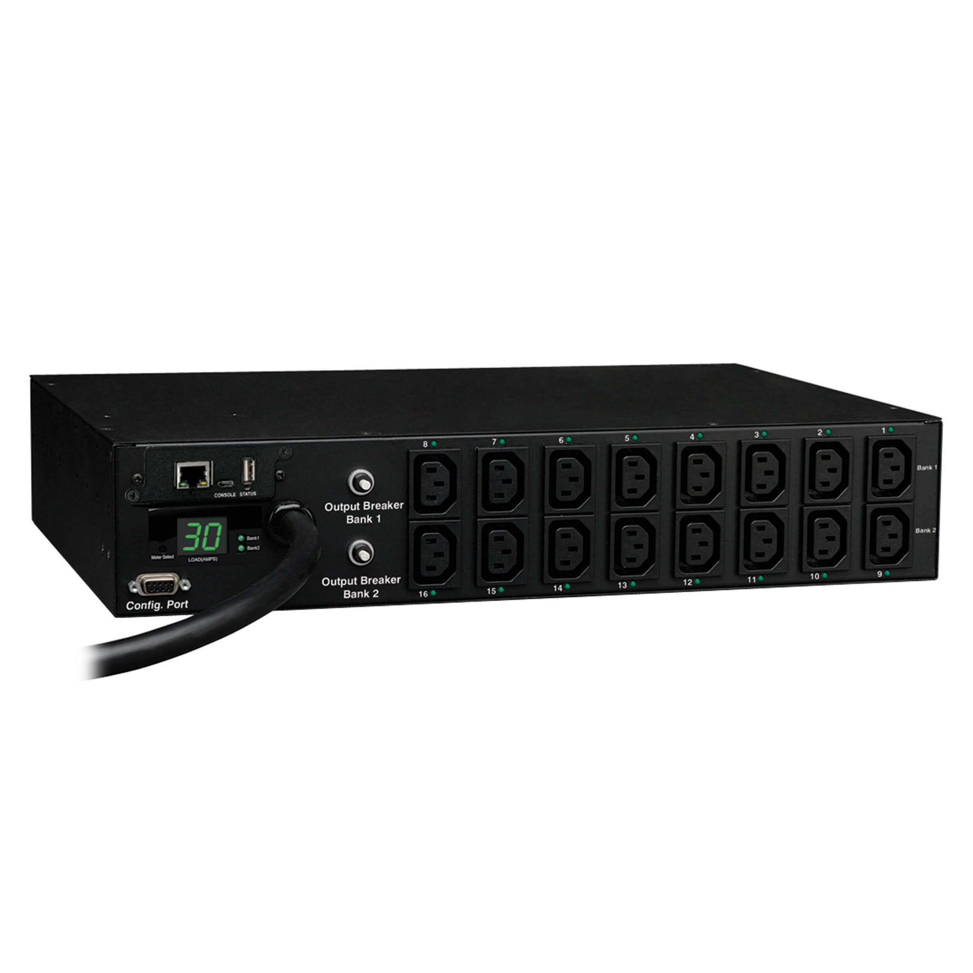 Tripp Lite Switched PDU 208/240V 2U Rack-Mount Power (PDUMH30HVNET)