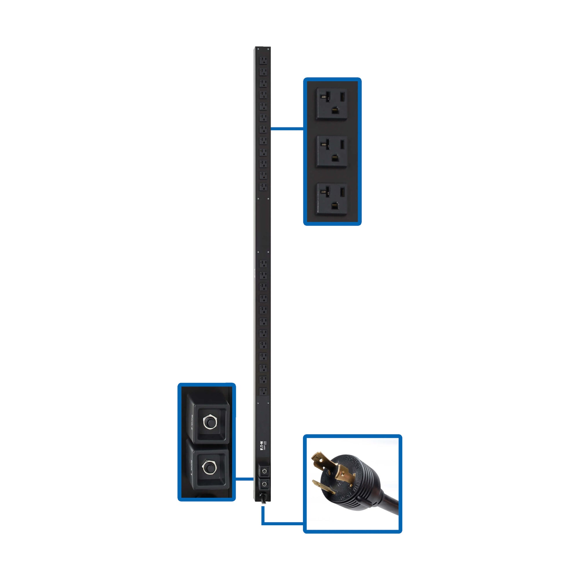 Eaton/ Tripp Lite 2.9kW 120V Single Phase Basic PDU (PDUV30)