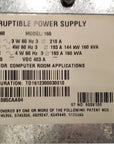 2005 Eaton 9390-160 160kVA / 144kW 480x480V 3-Phase UPS Battery Backup System with Battery Cabinet (Batteries Not Included)