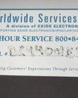 Exide display control panel board