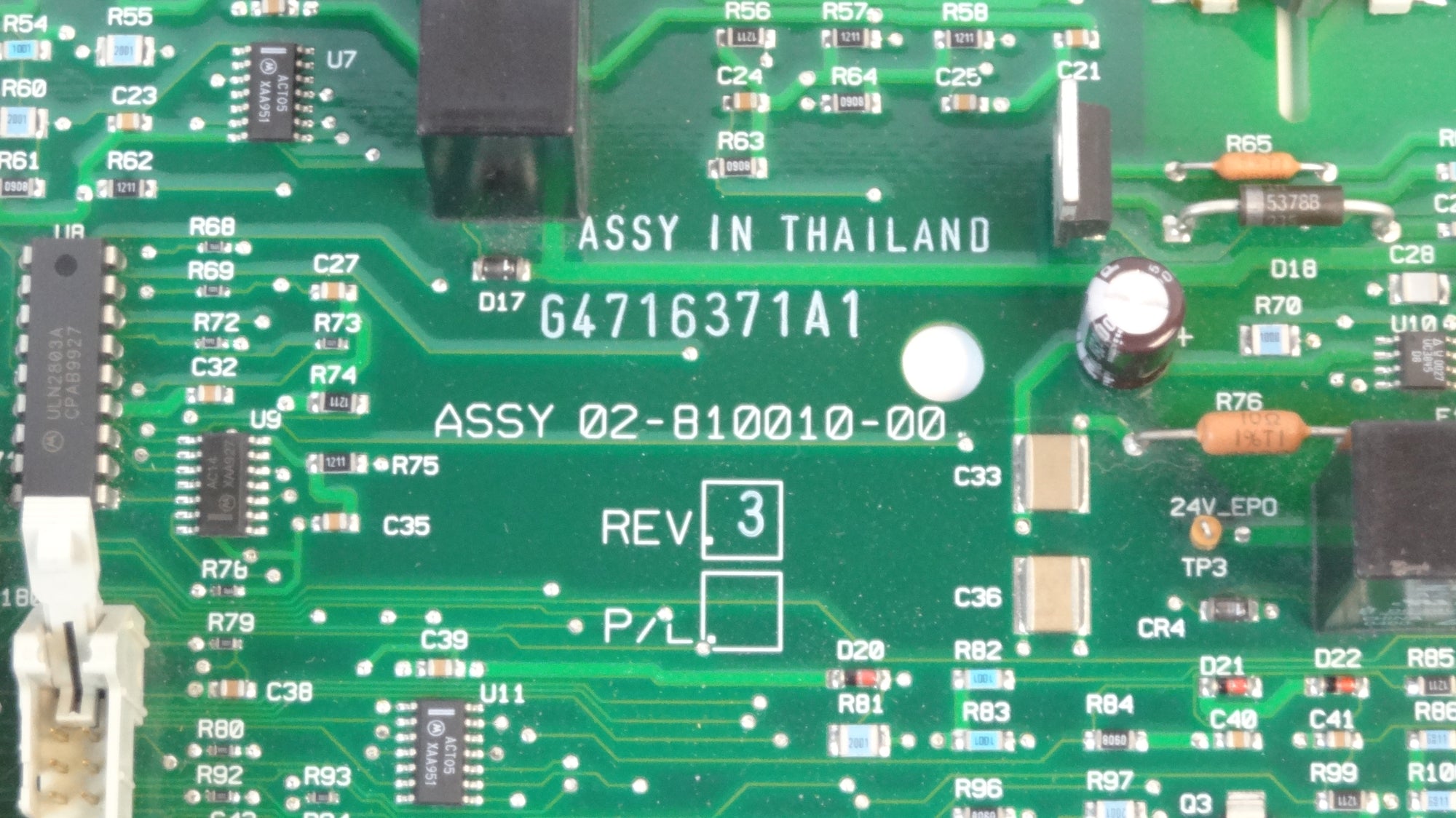 Liebert / Emerson Assembly Board