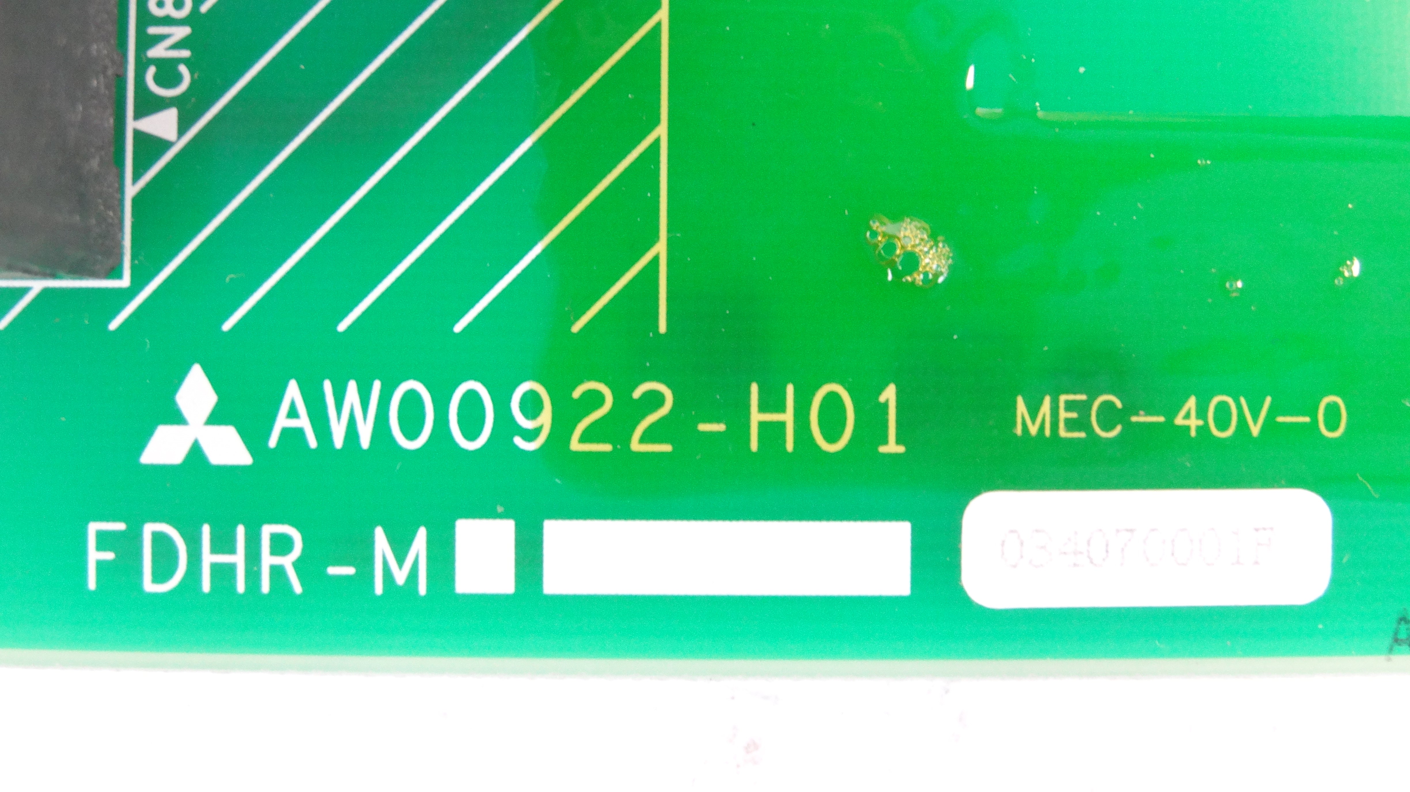 Mitsubishi AW00922-H01 FDHR-M 034070001F UPS PCB Board Assembly