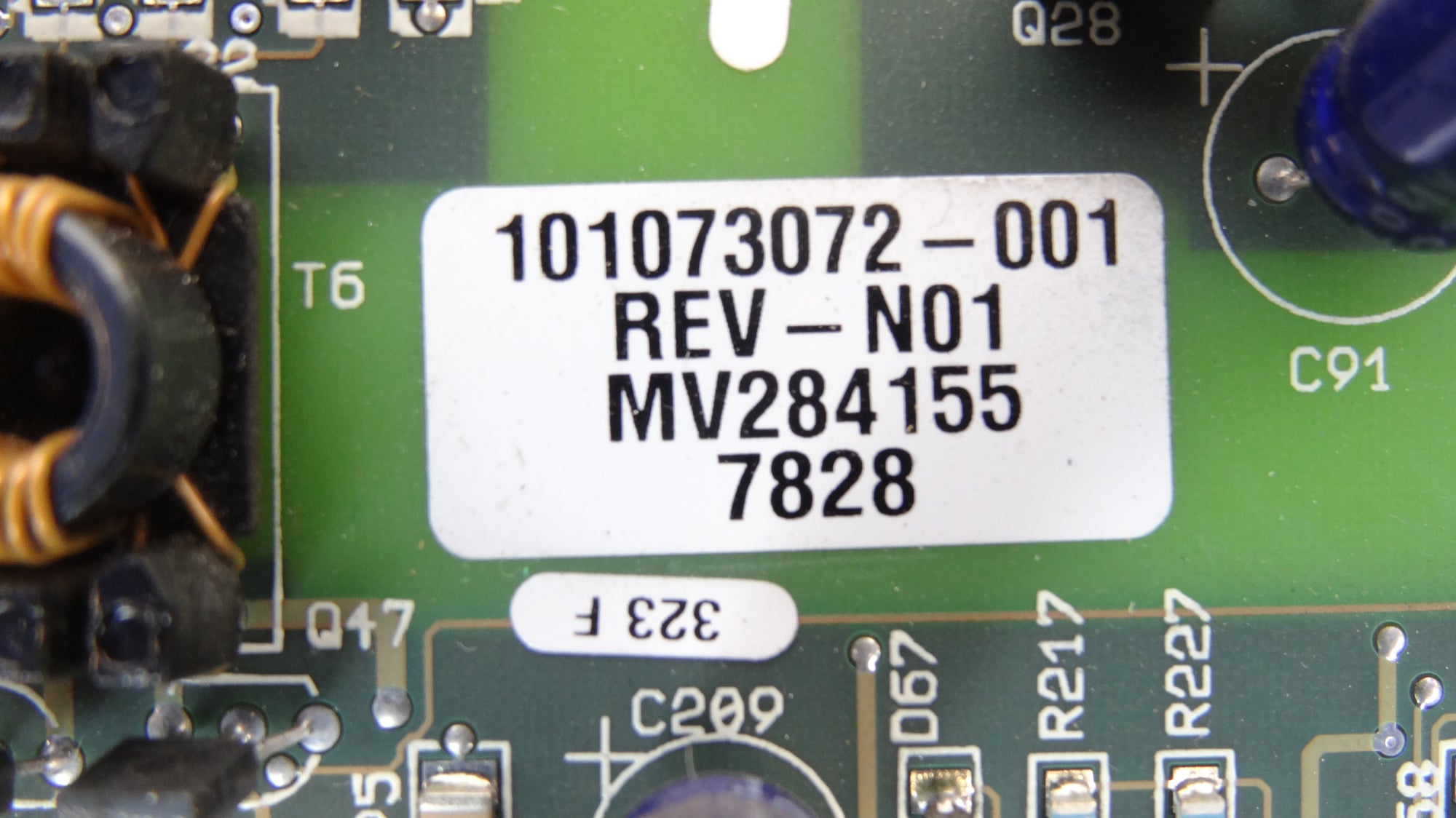 Powerware / Exide Inverter Control PCB Assembly Board