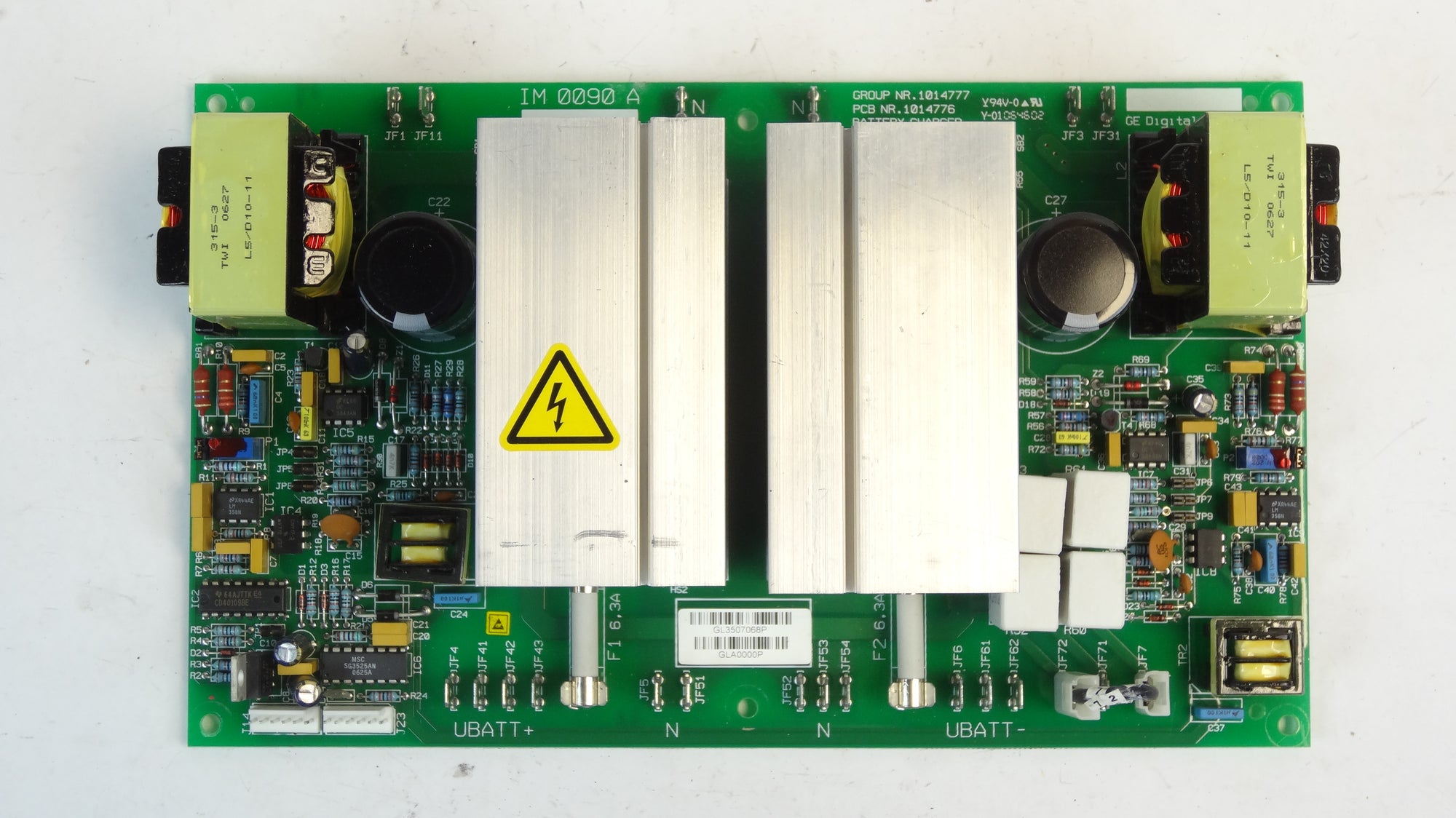 GE battery charger board