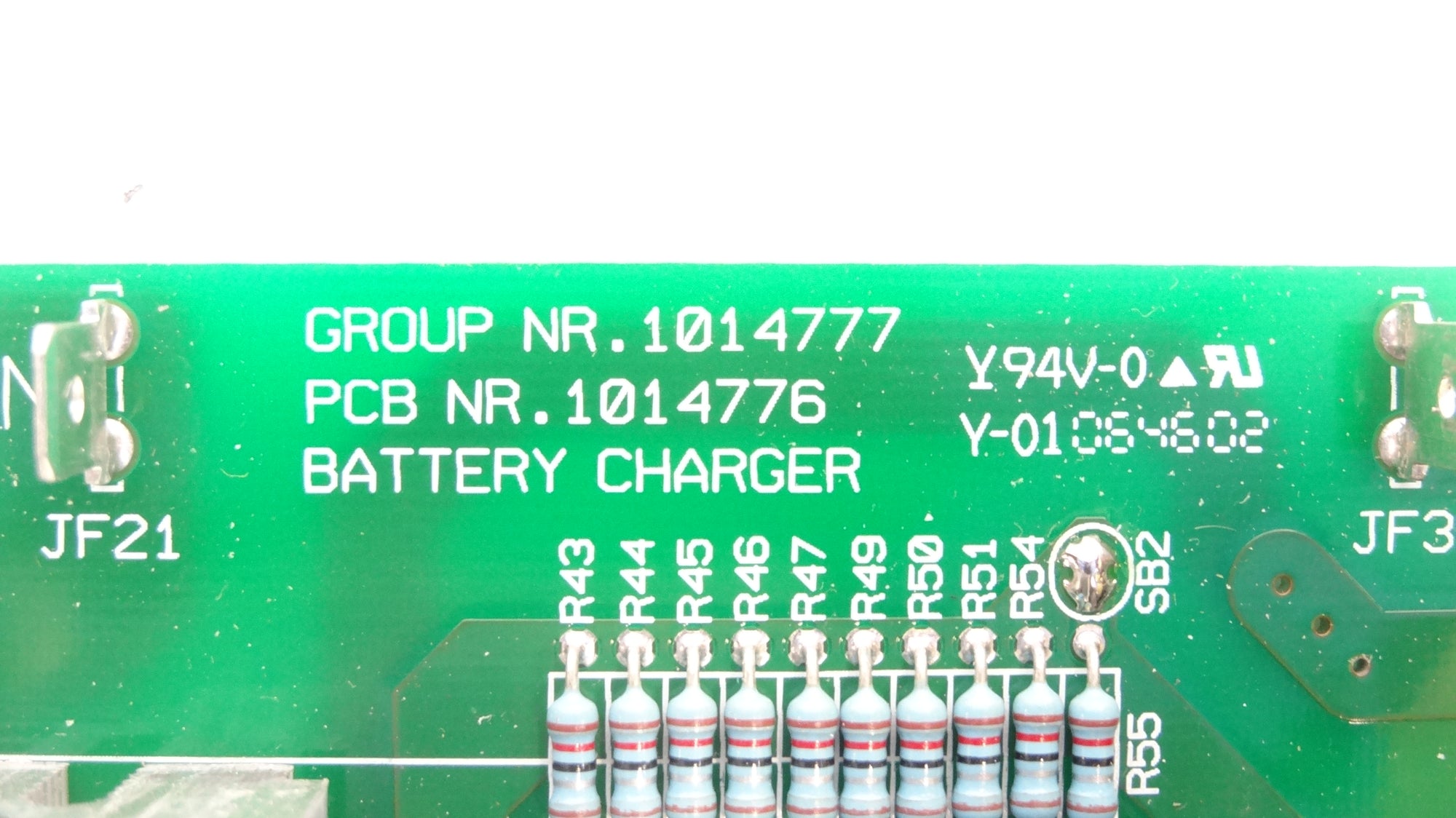 GE battery charger board
