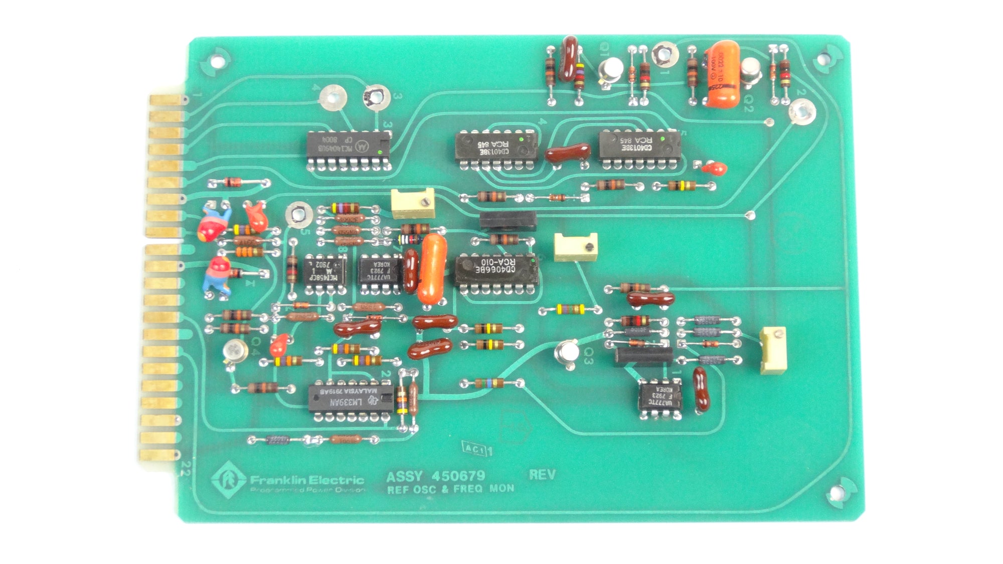 Franklin Electric  Ref OSC & Freq Mon Board