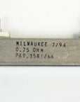 Milwaukee 7/94 Resistor 0.75 Ohm