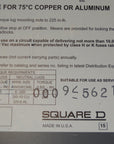 Square D Double Throw Non Fusible Safety Switch
