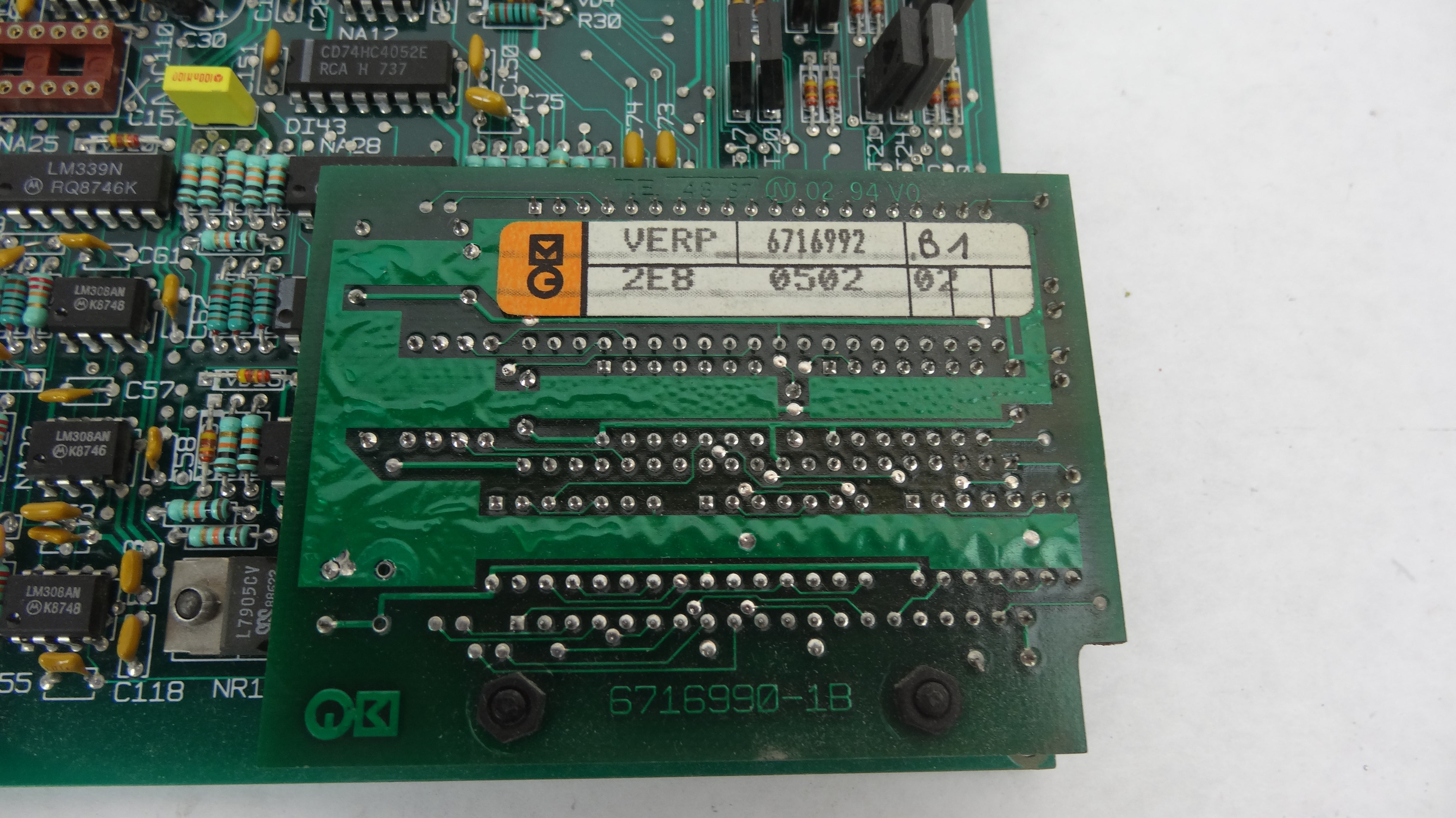 MGE 6716750 Rev D10 ODUP w/ 671699 VERP Rev B1 PCA Board – Critical ...