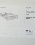 MGE Alarm Relay Communication Card
