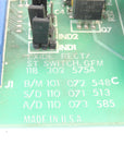 Exide rectifier static switch board