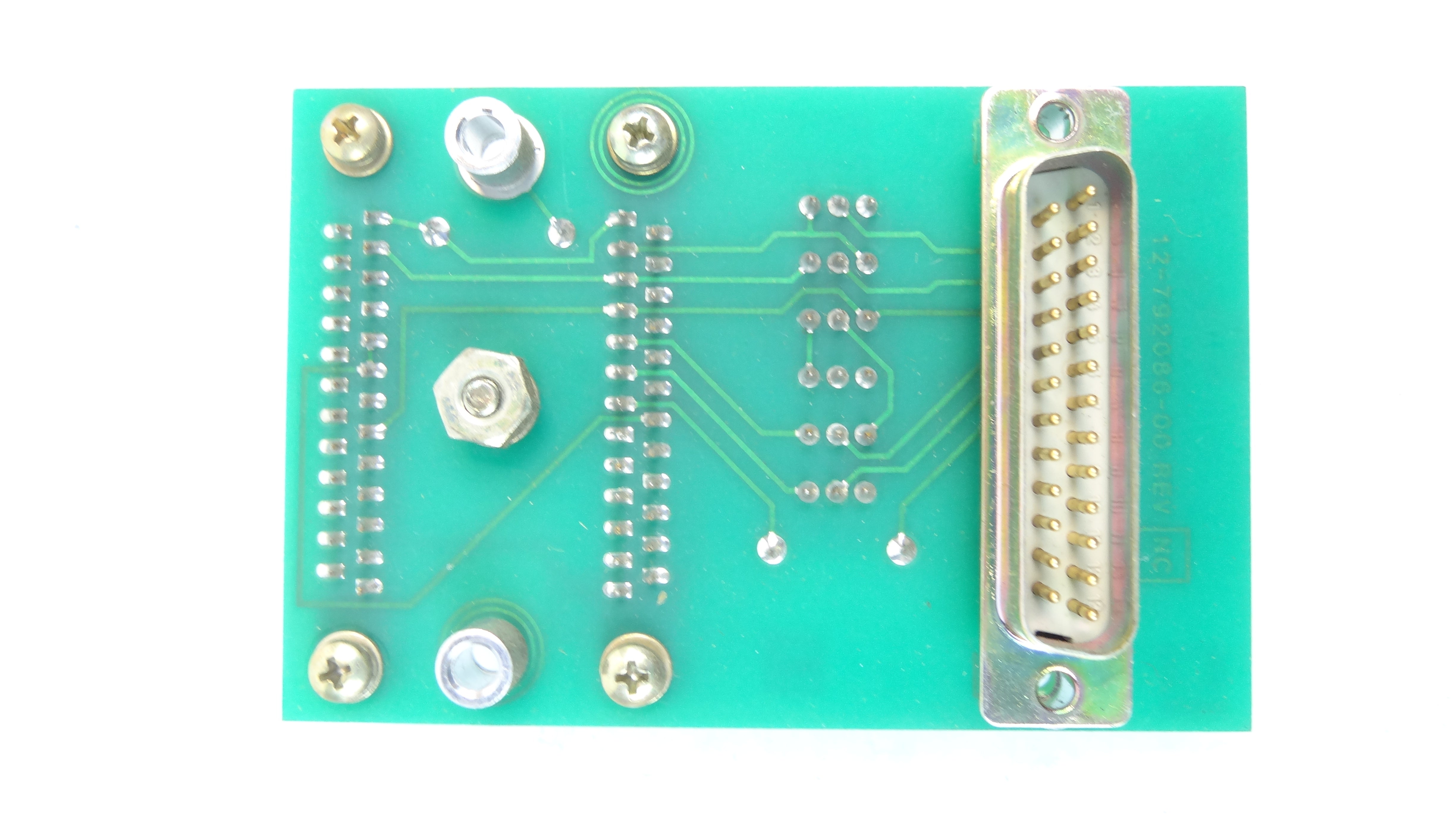 Liebert / Emerson 02-792086-00 Rev NC RS-232 Serial Comm Board PCB Ass ...