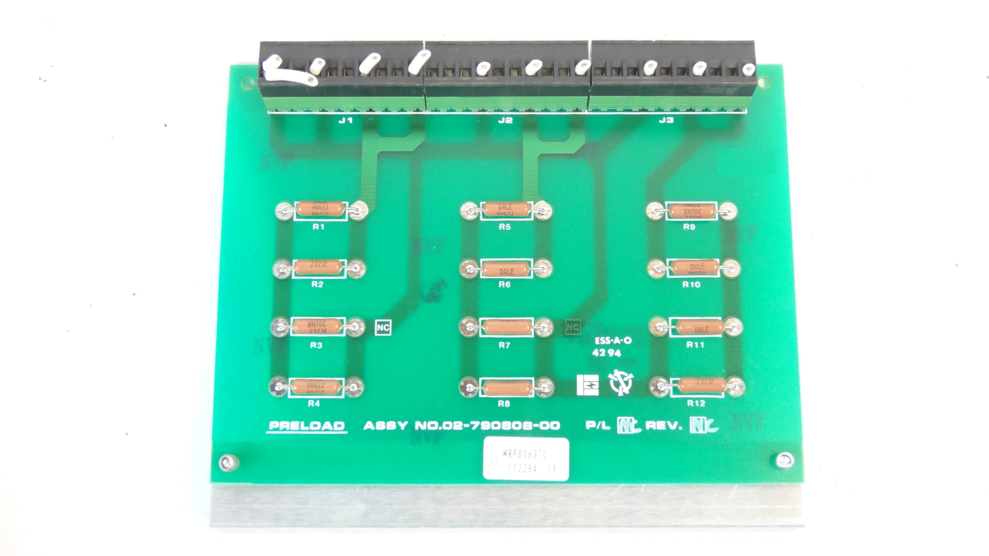 Liebert / Emerson Preload Board