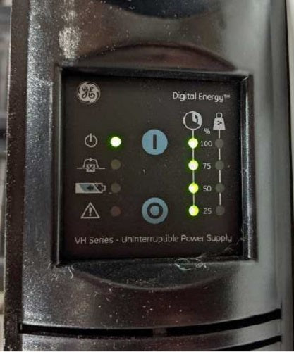 GE VH Series 2000VA/1740W 120V Online Double Conversion Rack/Tower UPS (25513)