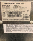 Eaton ups battery back up
