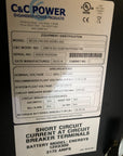 Mitsubishi Diamond Plus 1100 Series 30kVA 27KW 208VAC 3Phase UPS System