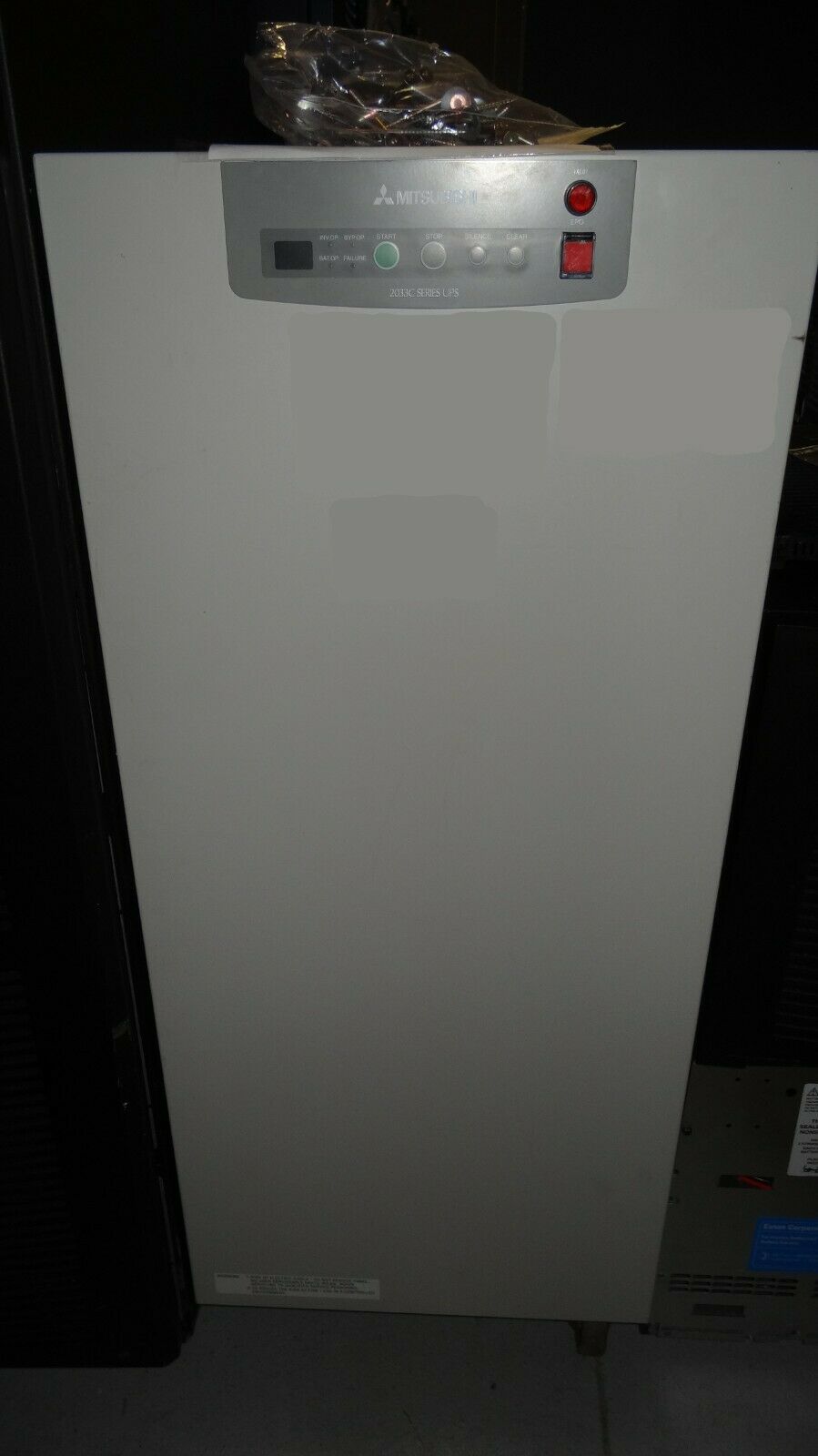 Mitsubishi 2033C 20kVA 16kW 208V 3-Phase UPS System