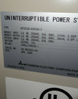 Mitsubishi 2033G Series 30kVA 24kW 208V x 208V 3Ph UPS System