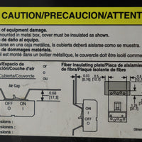 Square D KAL361751395 175A 600V Circuit Breaker