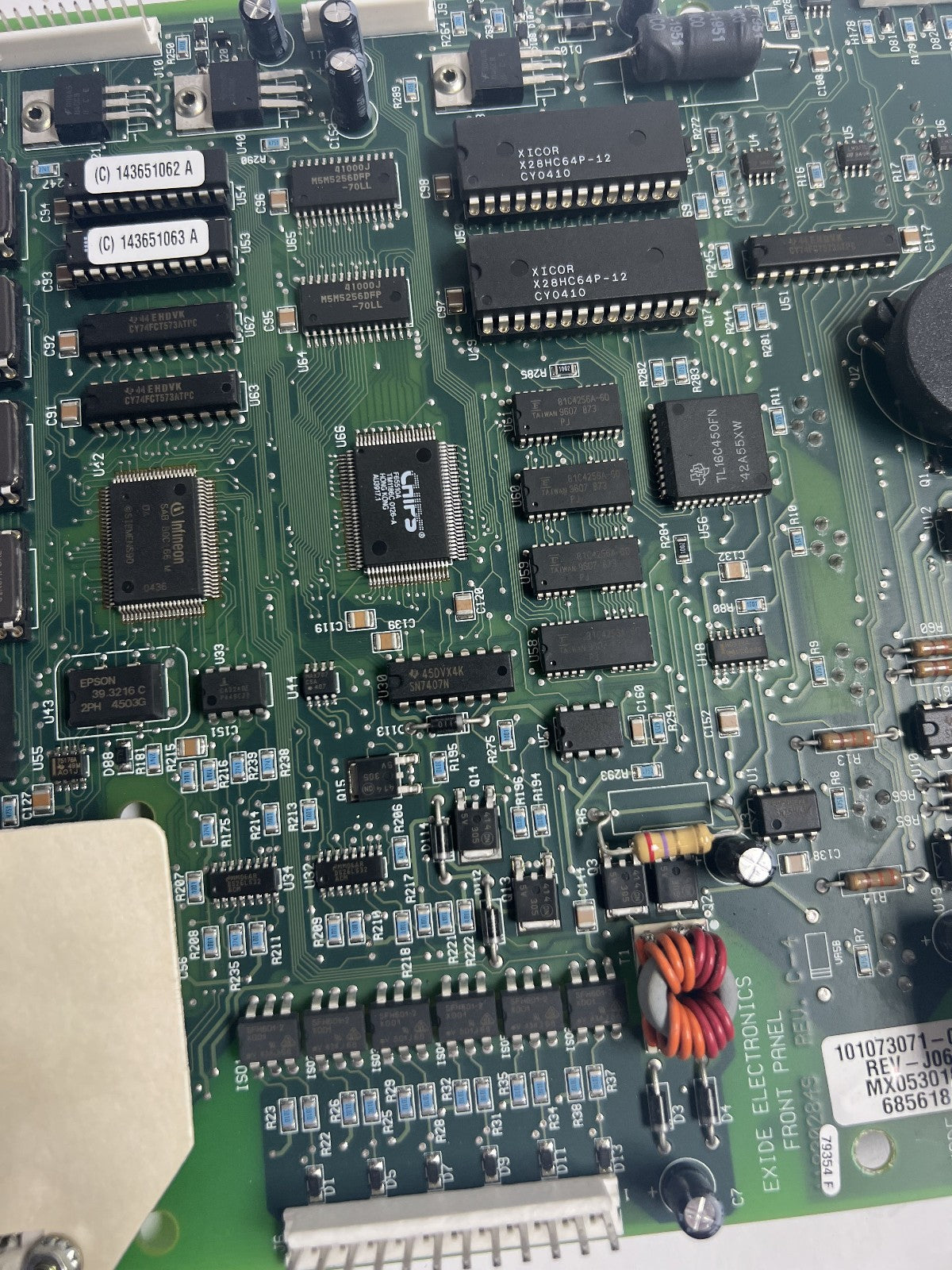 Eaton Powerware Exide 101073074-001 REV-E01 Rectifier Control Circuit Board