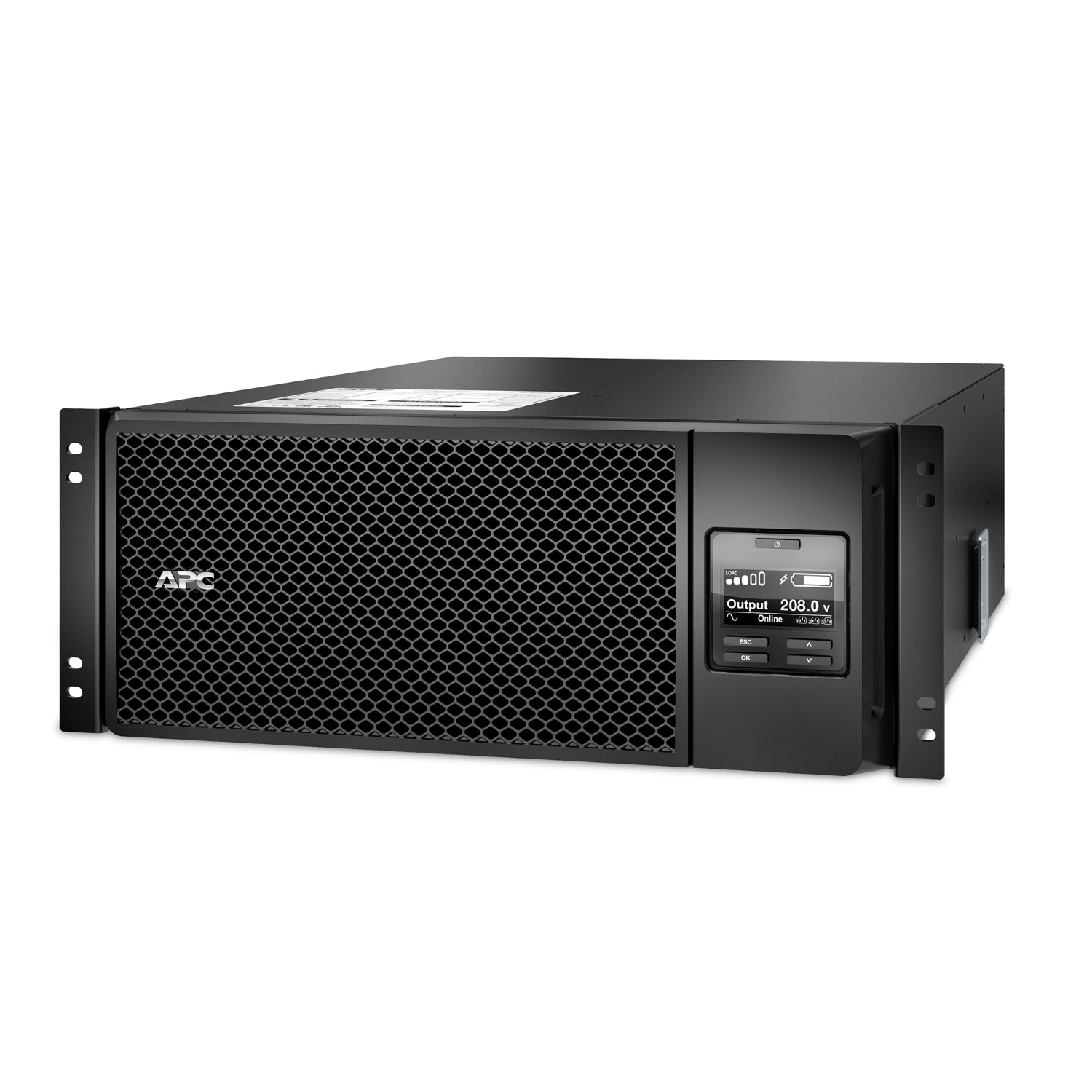 APC Smart-UPS Online 5.4kVA 208V Rack/Tower 4U UPS (SRT6KRMXLT)