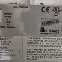 Liebert Power Distribution Panel (PPC125C)