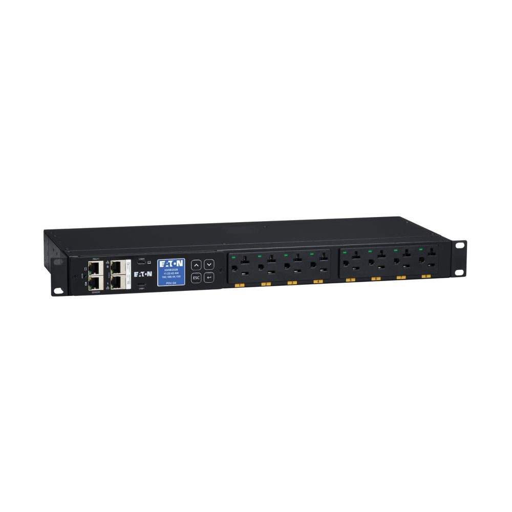 Eaton G4 120V 1.9kW Managed Single Phase Horizontal Rack PDU (EHMA520M)