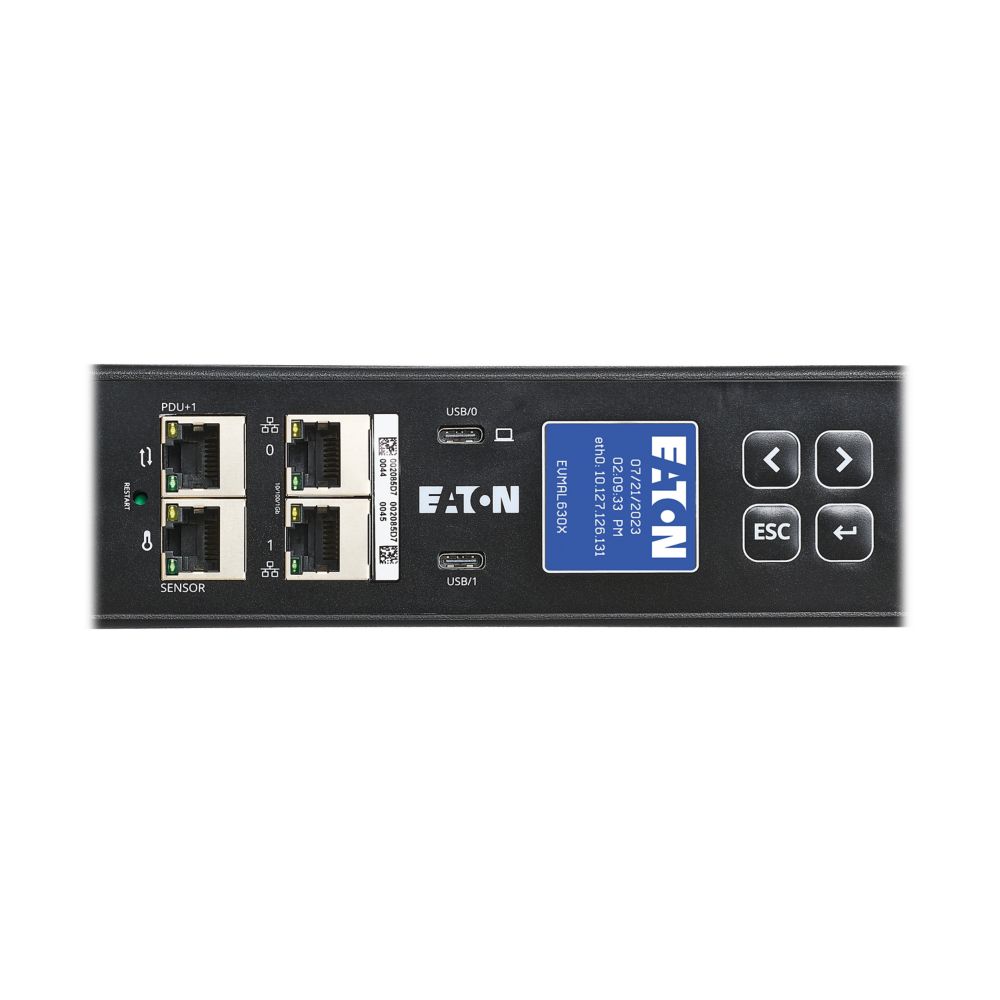 Eaton G4 208V Single Phase Managed Rack PDU (EVMAL630X)