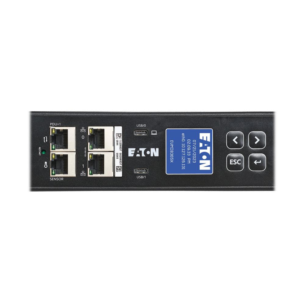 Eaton G4 208V 3 Phase Eaton Metered Input PDU (EVMI8365X)