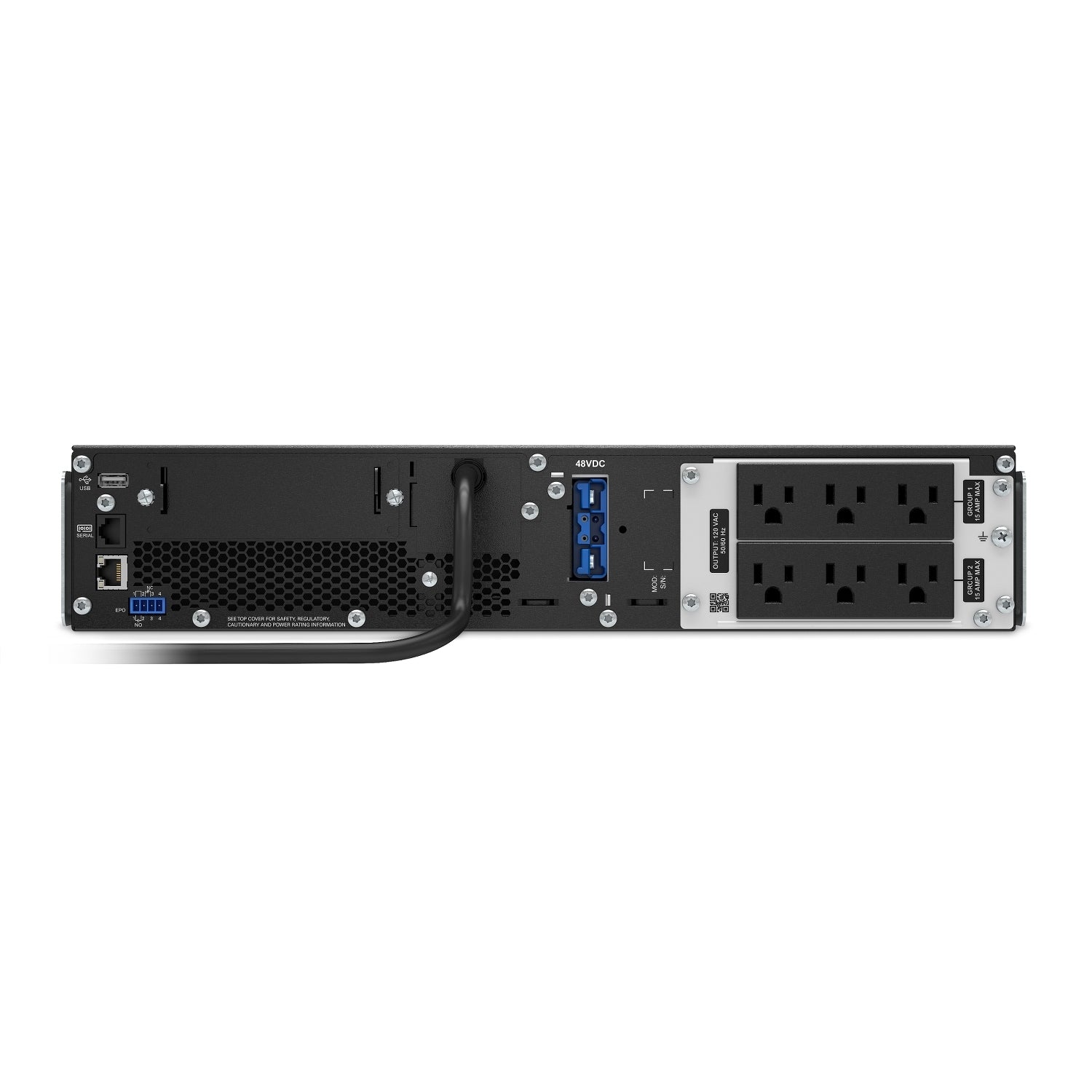 APC Smart-UPS Online 1500VA 120V Rack/Tower UPS (SRT1500RMXLA)