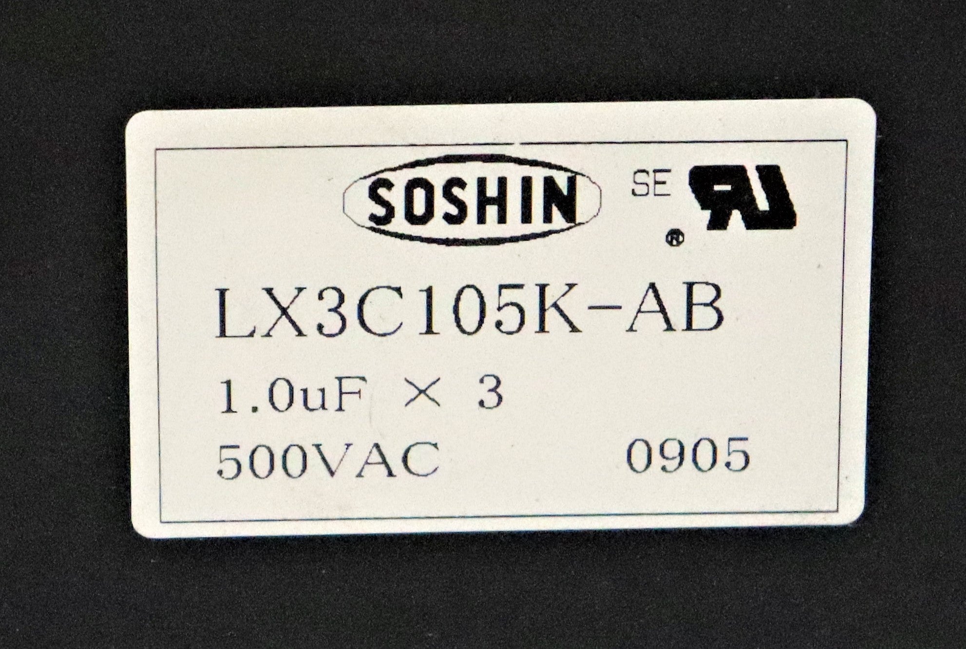 Soshin Capacitor 