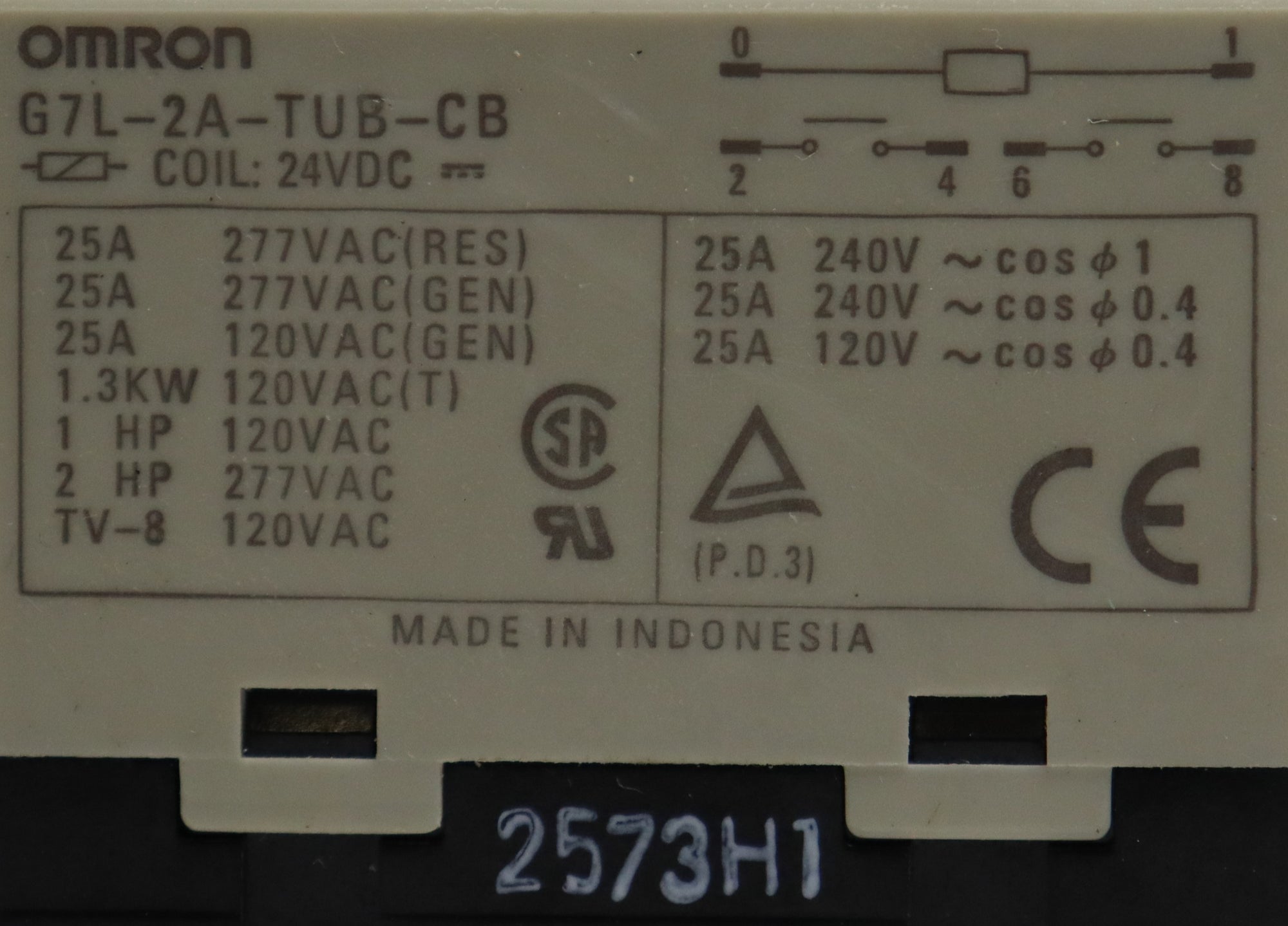 OMRON Power Relay